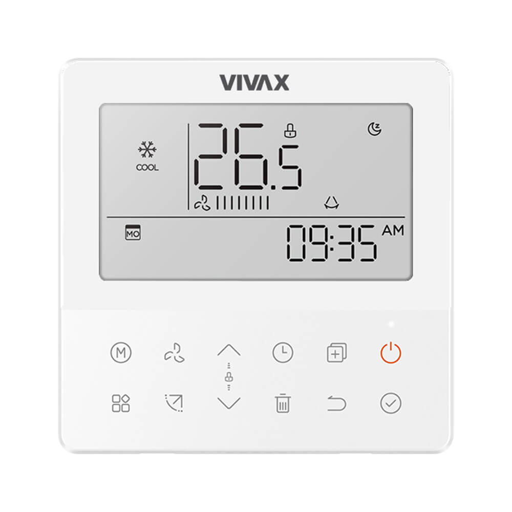Telecomanda Vivax KJR-120N(X4), de perete, wired (cu fir)