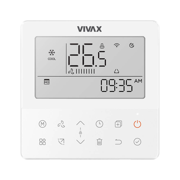 Telecomanda Vivax KJR-120N(X4W), WiFi, de perete
