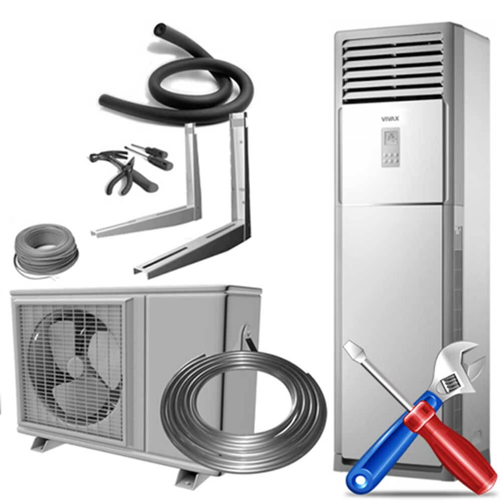 Montaj aer conditionat Coloana - 36000 BTU