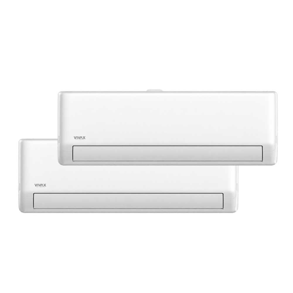 Aer conditionat multisplit Vivax 14000 BTU, 2 unitati R-design PRO, 9+9 BTU