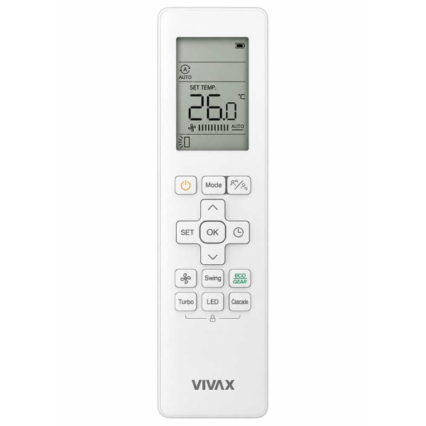 Aer conditionat multisplit Vivax 27000 BTU, 3 unitati H-design, 9+9+12 BTU