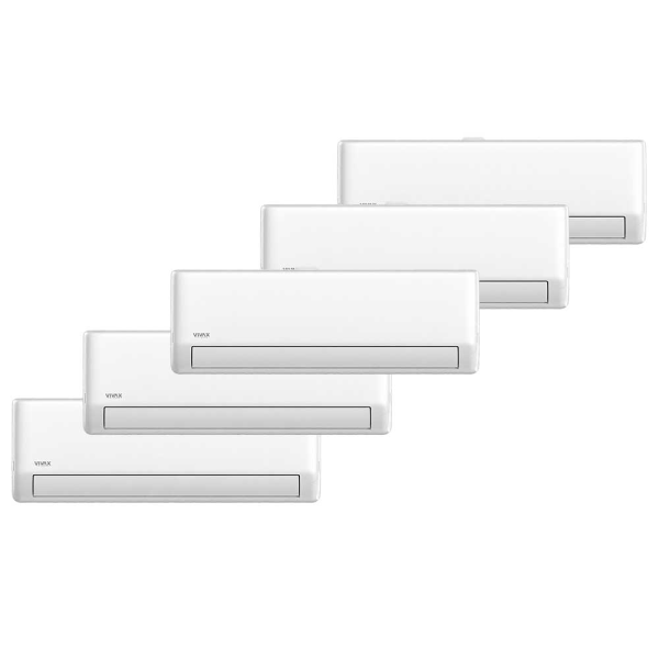 Aer conditionat multisplit Vivax 42000 BTU, 5 unitati R-design PRO, 9+9+9+9+12 BTU