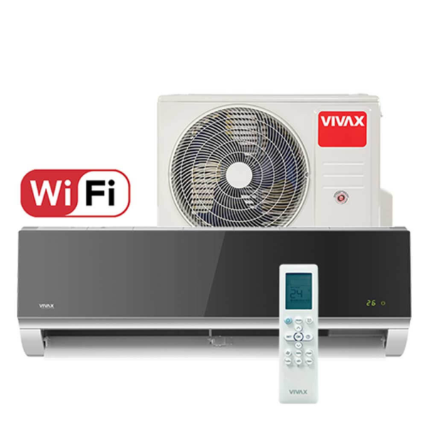 Aer conditionat Vivax R-Design 18000 BTU - WiFi, Silver Mirror