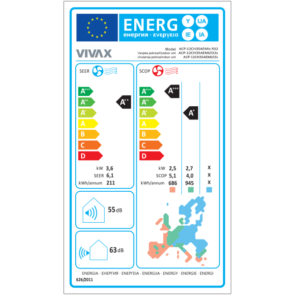 Aer conditionat Vivax M-Design 12000 BTU