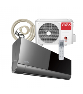 Aer Conditionat VIVAX V-Design ACP-18CH50AEVI GREY MIRROR Wi-Fi Ready Kit de instalare inclus Inverter 18000 BTU/h