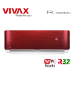 Aer Conditionat VIVAX R-Design ACP-09CH25AERI RED Wi-Fi Ready R32 Inverter 9000 BTU/h