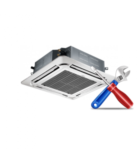 MONTAJ AER CONDITIONAT CASETA 4 DIRECTII 9000-24000 BTU/H