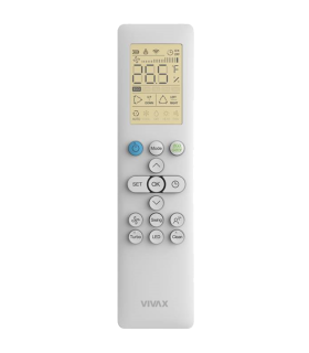 Aer Conditionat VIVAX S-Design PRO ACP-24CH70AESI PRO Wi-Fi Ready Kit de instalare inclus R32 Inverter 24000 BTU/h