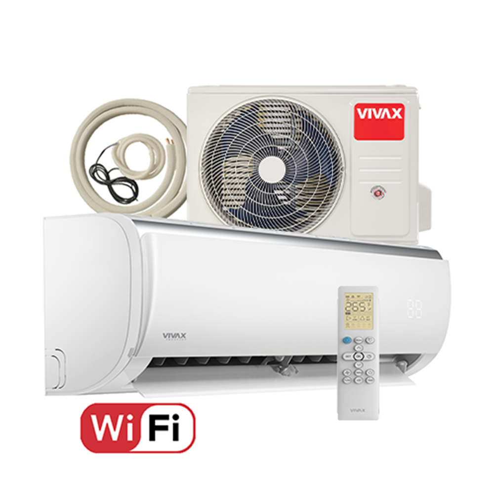 Aer Conditionat VIVAX Q-Design ACP-12CH35AEQI Wi-Fi Kit de instalare inclus R32 Inverter 12000 BTU/h