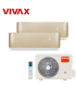 Aer Conditionat MULTISPLIT VIVAX ACP-18COFM50AERI / 2x ACP-09CH25AERI GOLD Dublu Split Inverter