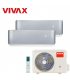 Aer Conditionat MULTISPLIT VIVAX ACP-18COFM50AERI / 2x ACP-09CH25AERI SILVER Dublu Split Inverter