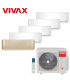 Aer Conditionat MULTISPLIT VIVAX ACP-42COFM123AERI / 4x ACP-09CH25AERI WHITE + ACP-12CH35AERI GOLD Inverter