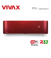 Aer Conditionat VIVAX R-Design ACP-12CH35AERI RED Wi-Fi Ready R32 Inverter 12000 BTU/h