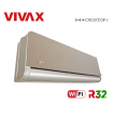 Aer Conditionat VIVAX H+Design ACP-18CH50AEHI+ Gold Wi-Fi R32 Inverter 18000 BTU/h