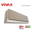 Aer Conditionat VIVAX H+Design ACP-18CH50AEHI+ Gold Wi-Fi Ready R32 Inverter 18000 BTU/h