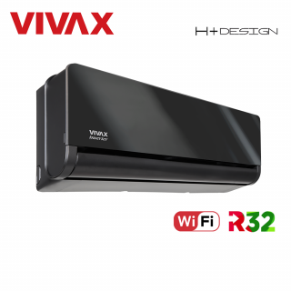 Aer Conditionat VIVAX H+Design ACP-18CH50AEHI+ Gray Mirror Wi-Fi R32 Inverter 18000 BTU/h