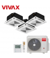 Aer Conditionat MULTISPLIT Caseta VIVAX ACP-21COFM60AERI / 2x ACP-09CCIFM25AERI + ACP-12CC35AERI R32 Triplu Split Inverter