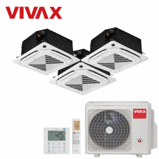 Aer Conditionat MULTISPLIT Caseta VIVAX ACP-27COFM79AERI / 2x ACP-09CCIFM25AERI + ACP-12CC35AERI Triplu Split Inverter