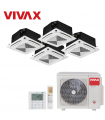 Aer Conditionat MULTISPLIT Caseta VIVAX ACP-36COFM105AERI / 3x ACP-12CC35AERI + ACP-18CC50AERI Inverter