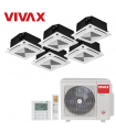 Aer Conditionat MULTISPLIT Caseta VIVAX ACP-42COFM123AERI / 4x ACP-12CC35AERI + ACP-18CC50AERI Inverter