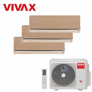 Aer Conditionat MULTISPLIT VIVAX ACP-27COFM79AERI / 2x ACP-09CH25AEHI GOLD + ACP-12CH35AEHI GOLD Triplu Split Inverter