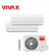 Aer Conditionat MULTISPLIT VIVAX ACP-18COFM50AERI / ACP-09CH25AENI + ACP-12CH35AENI Dublu Split Inverter