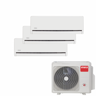 Aer Conditionat MULTISPLIT VIVAX ACP-27COFM79AERI / 3x ACP-12CH35AEHI WHITE Triplu Split Inverter