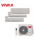 Aer Conditionat MULTISPLIT VIVAX ACP-27COFM79AERI / 3x ACP-12CH35AEHI SILVER Triplu Split Inverter