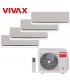 Aer Conditionat MULTISPLIT VIVAX ACP-28COFM82AERI / 4x ACP-09CH25AEHI SILVER Inverter
