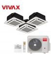 Aer Conditionat MULTISPLIT Caseta VIVAX ACP-21COFM60AERI / 3x ACP-09CC25AERI R32 Triplu Split Inverter