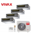 Aer Conditionat MULTISPLIT Duct VIVAX ACP-28COFM82AERI / 4x ACP-12DT35AERI R32 Inverter