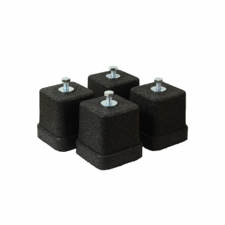 Set suporti antivibranti de pardoseala din cauciuc vulcanizat pentru montaj unitate exterioara aer conditionat