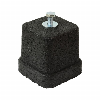 Set suporti antivibranti de pardoseala din cauciuc vulcanizat pentru montaj unitate exterioara aer conditionat