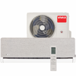 Aer Conditionat VIVAX H+Design ACP-09CH25AEHI+ Silver Wi-Fi Ready R32 Inverter 9000 BTU/h