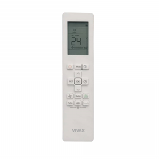 Aer Conditionat VIVAX H+Design ACP-09CH25AEHI+ Silver Wi-Fi Ready Kit de instalare inclus R32 Inverter 9000 BTU/h