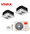 Aer Conditionat MULTISPLIT Caseta VIVAX ACP-18COFM50AERI / 2x ACP-09CC25AERI Dublu Split Inverter