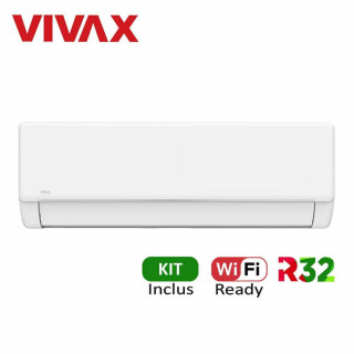 Aer conditionat Vivax Q-Design ACP-09CH25AEQI PRO, 9000 BTU, Inverter, Kit inclus