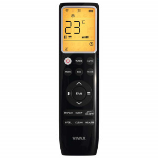 Aer conditionat Vivax T-Design ACP-12CH35LCTI Black, 12000 BTU, Wi-Fi, Inverter, Negru