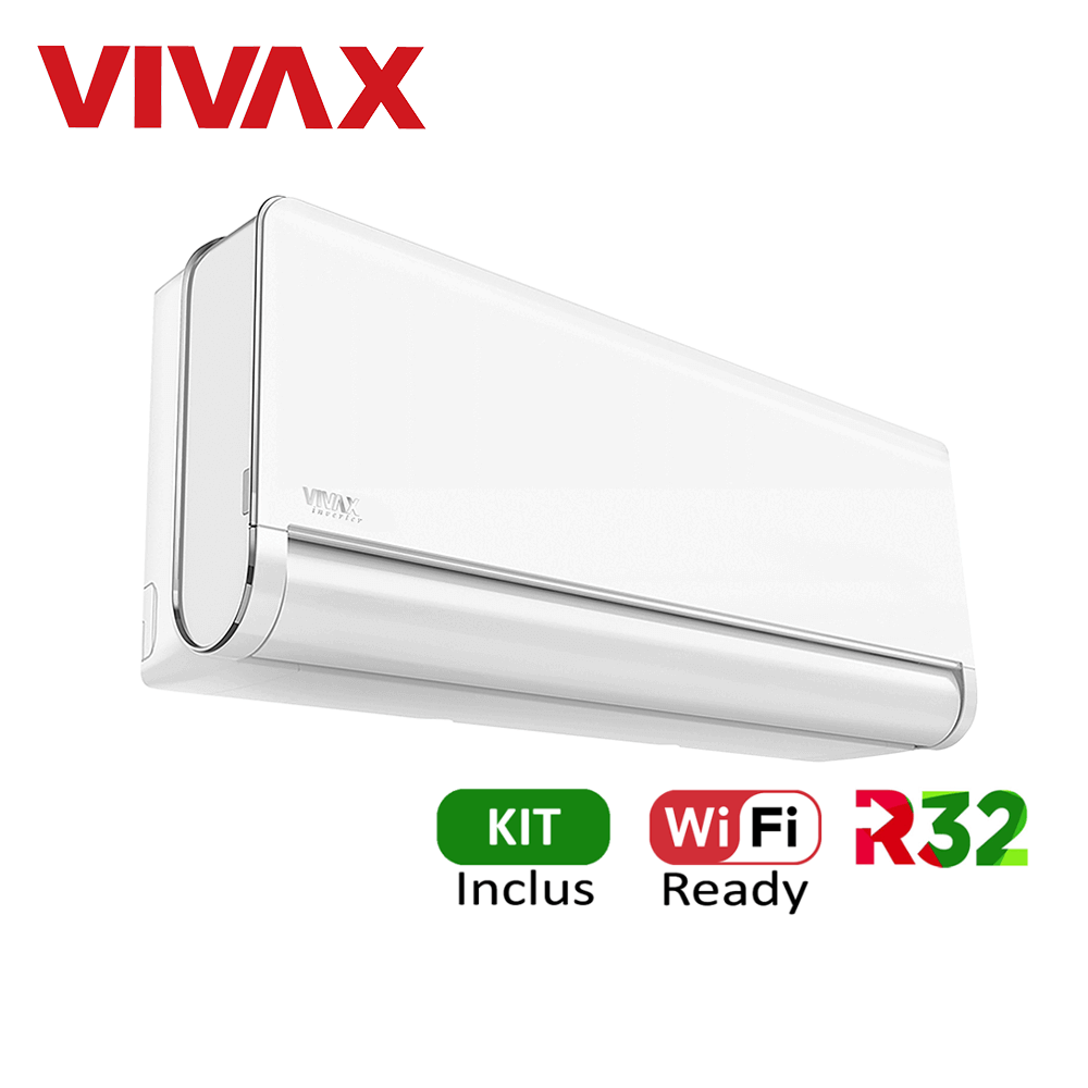Aer conditionat Vivax H+Design 9000 BTU - Kit inclus