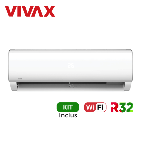 Aer conditionat Vivax M-Design 12000 BTU - WiFi, Kit inclus