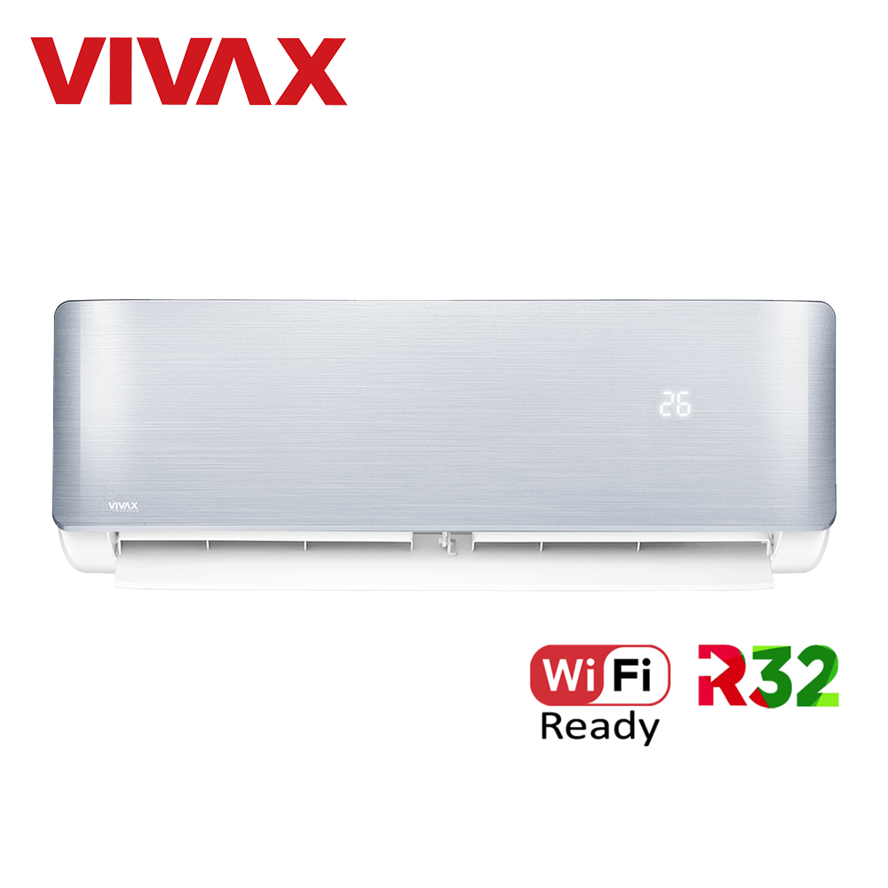 Aer conditionat Vivax R-Design 12000 BTU - Silver