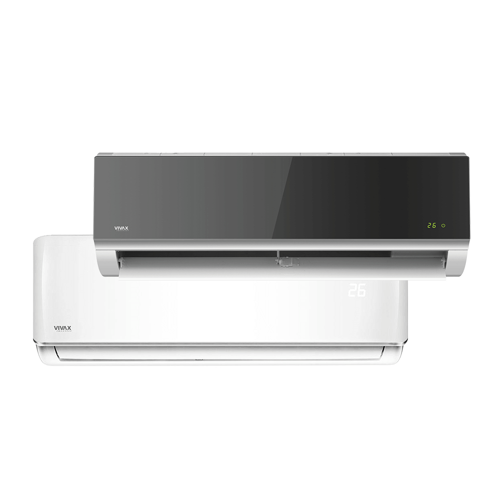 Aer conditionat multisplit Vivax 27000 BTU, 3 unitati R-design, 9+9+12 BTU, White/Silver Mirror