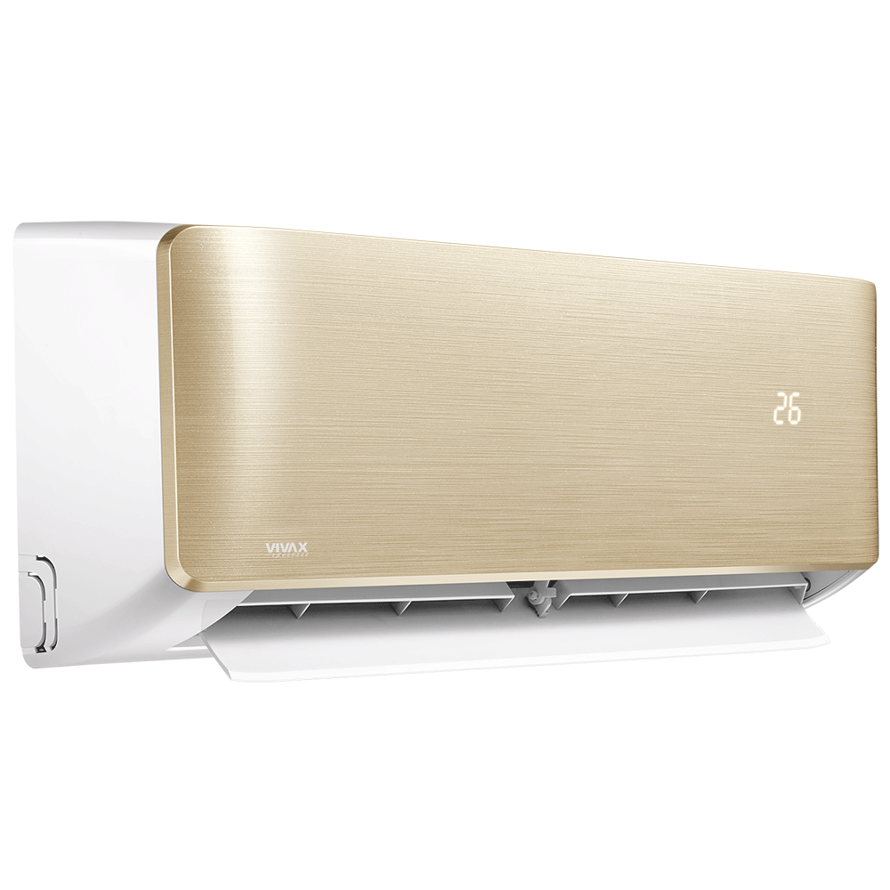 Aer conditionat Vivax R-Design 9000 BTU - WiFi, Kit inclus, Gold