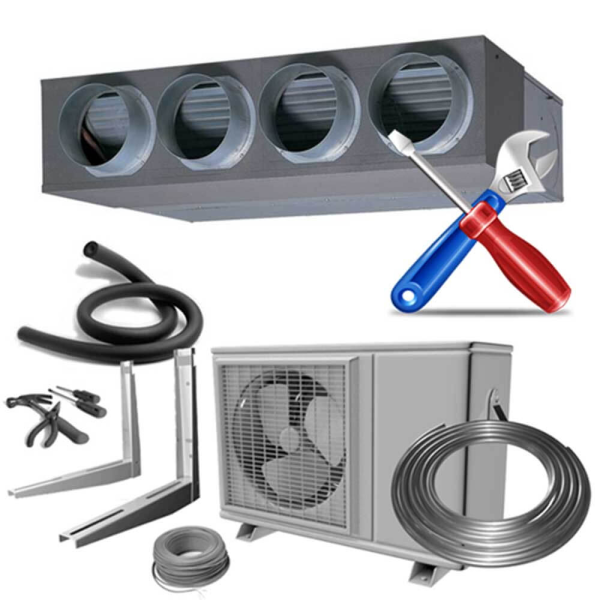 Montaj aer conditionat Duct de tubulatura - 9000 BTU