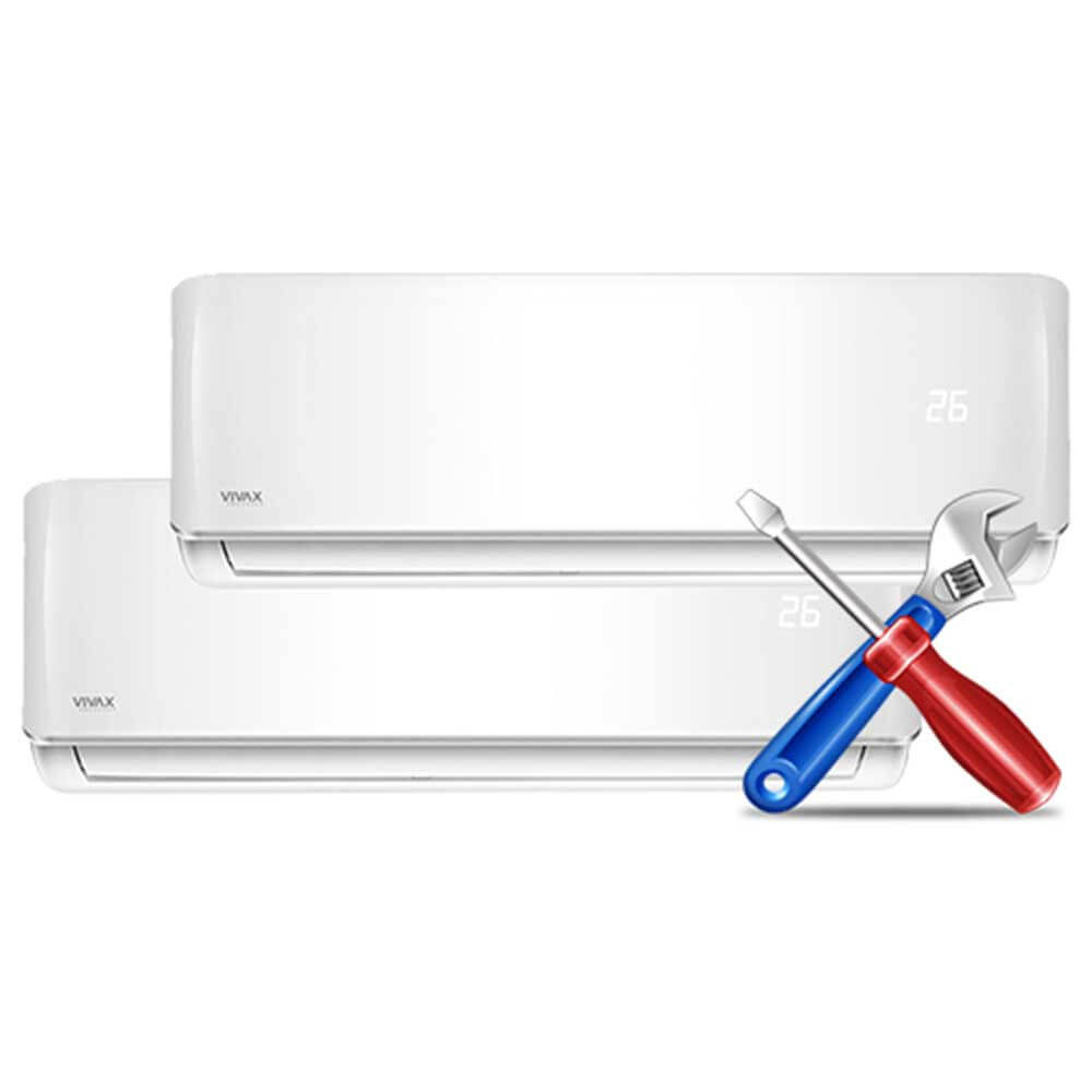 Montaj Aer Conditionat Dublusplit - 2 unitati interioare